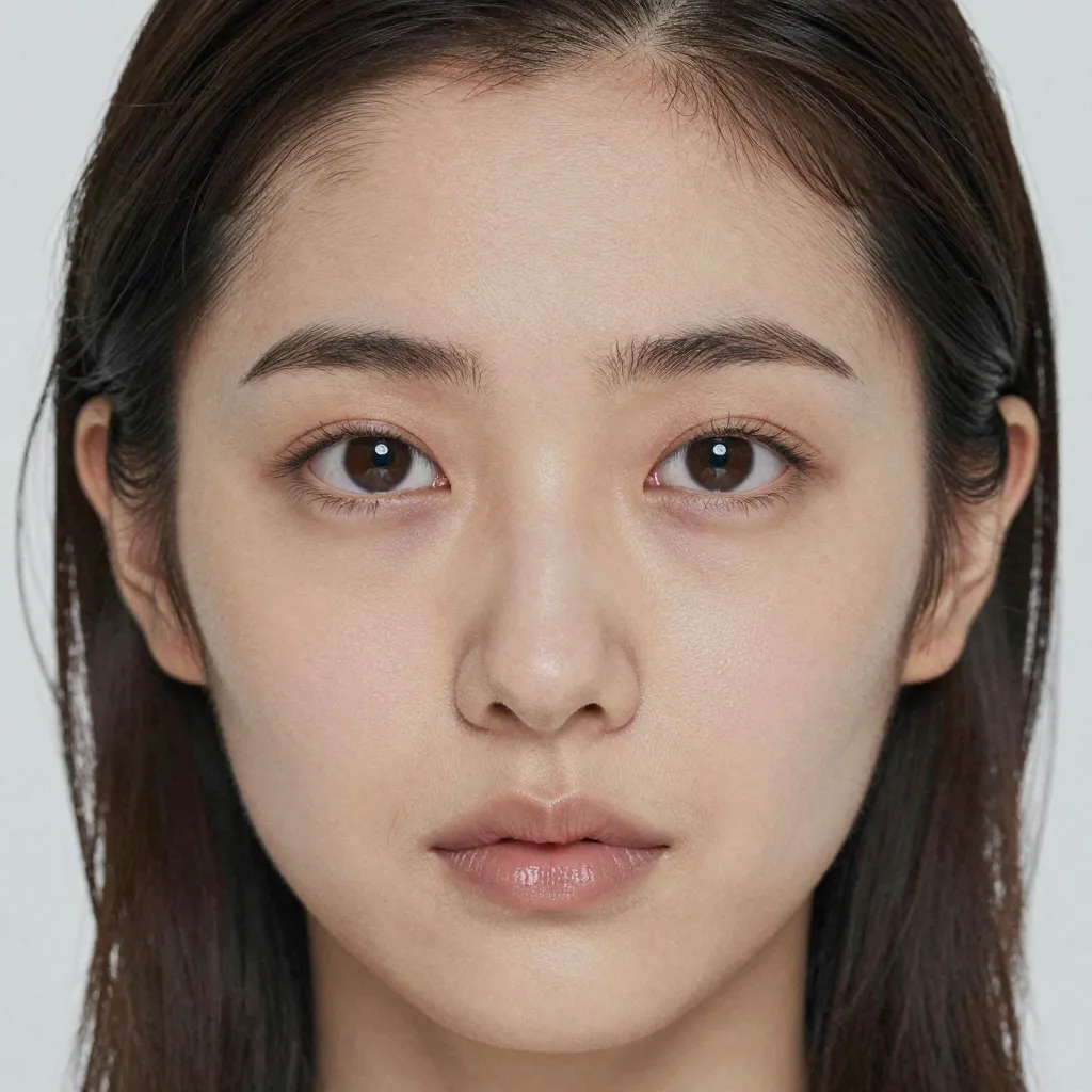 【検証】顔の骨格プロンプト — oval face・high cheekbones・round faceで顔立ちは変わるか